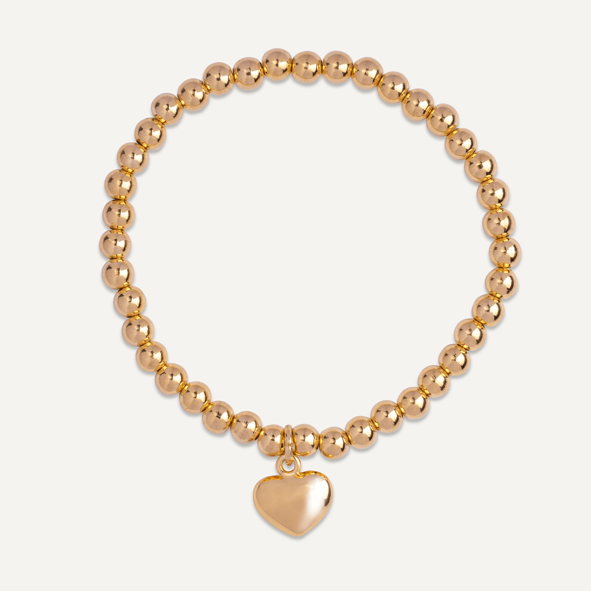 Emily Heart Pendant Beaded Bracelet - D&X Retail