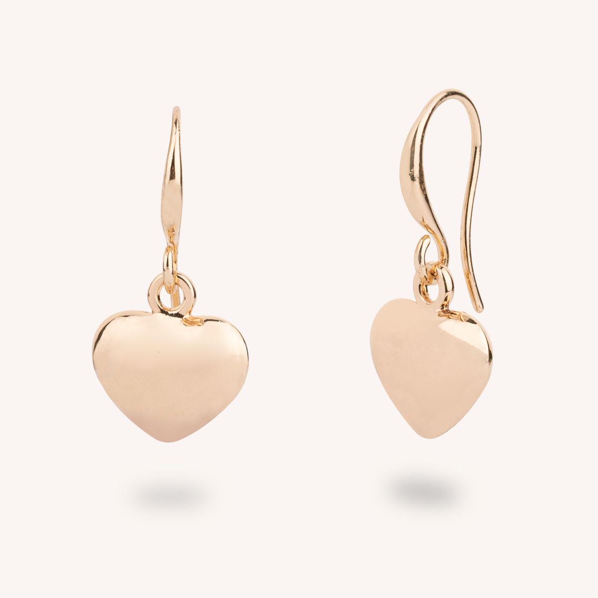 Emily Coin Circle Drop Earrings In Gold - D&X Retail