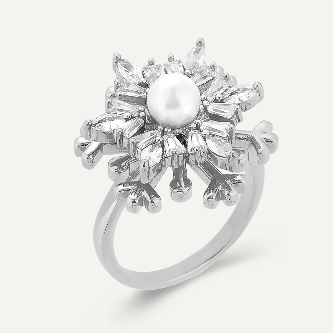 Snowflake 2025 ring gold