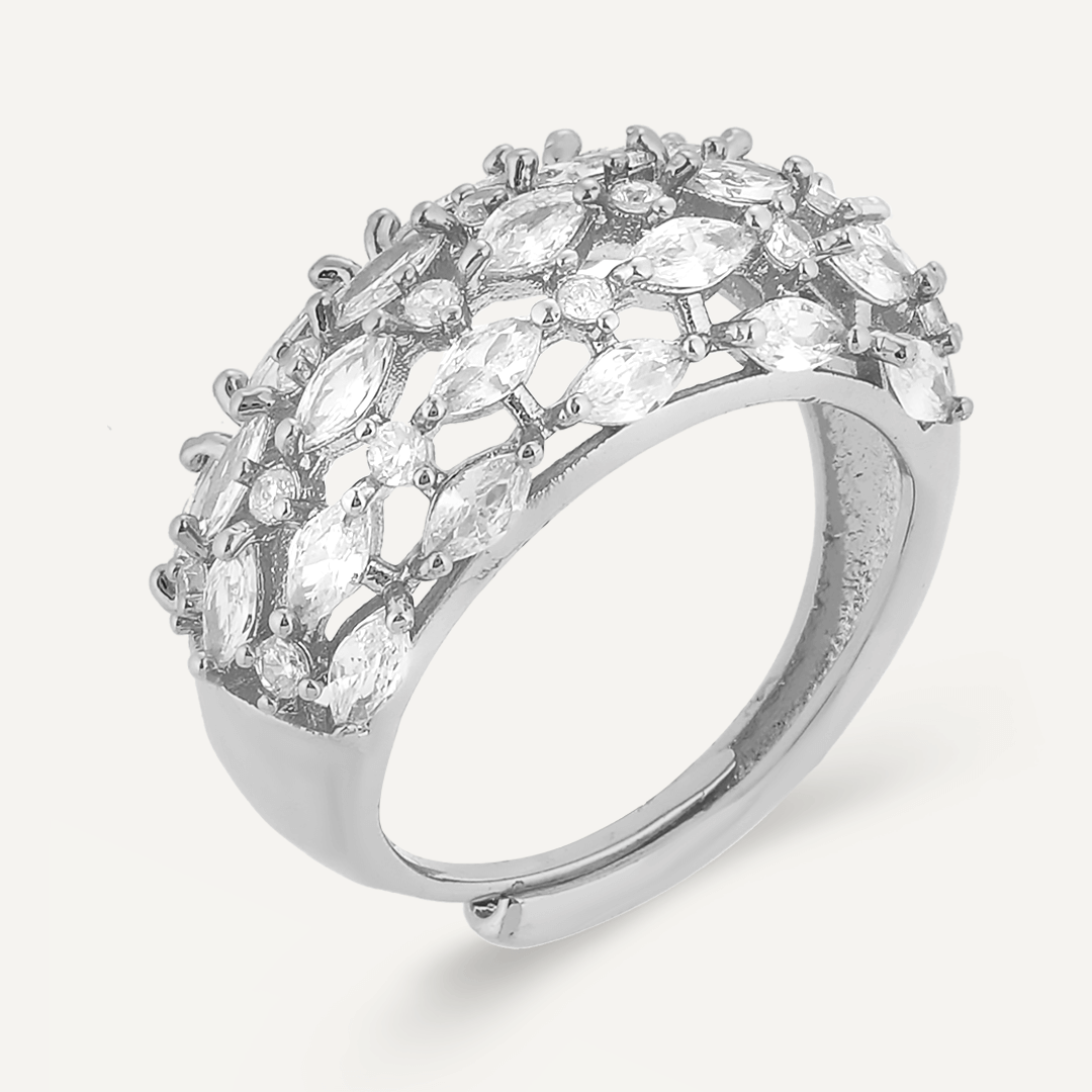 Mens silver 2025 nugget ring