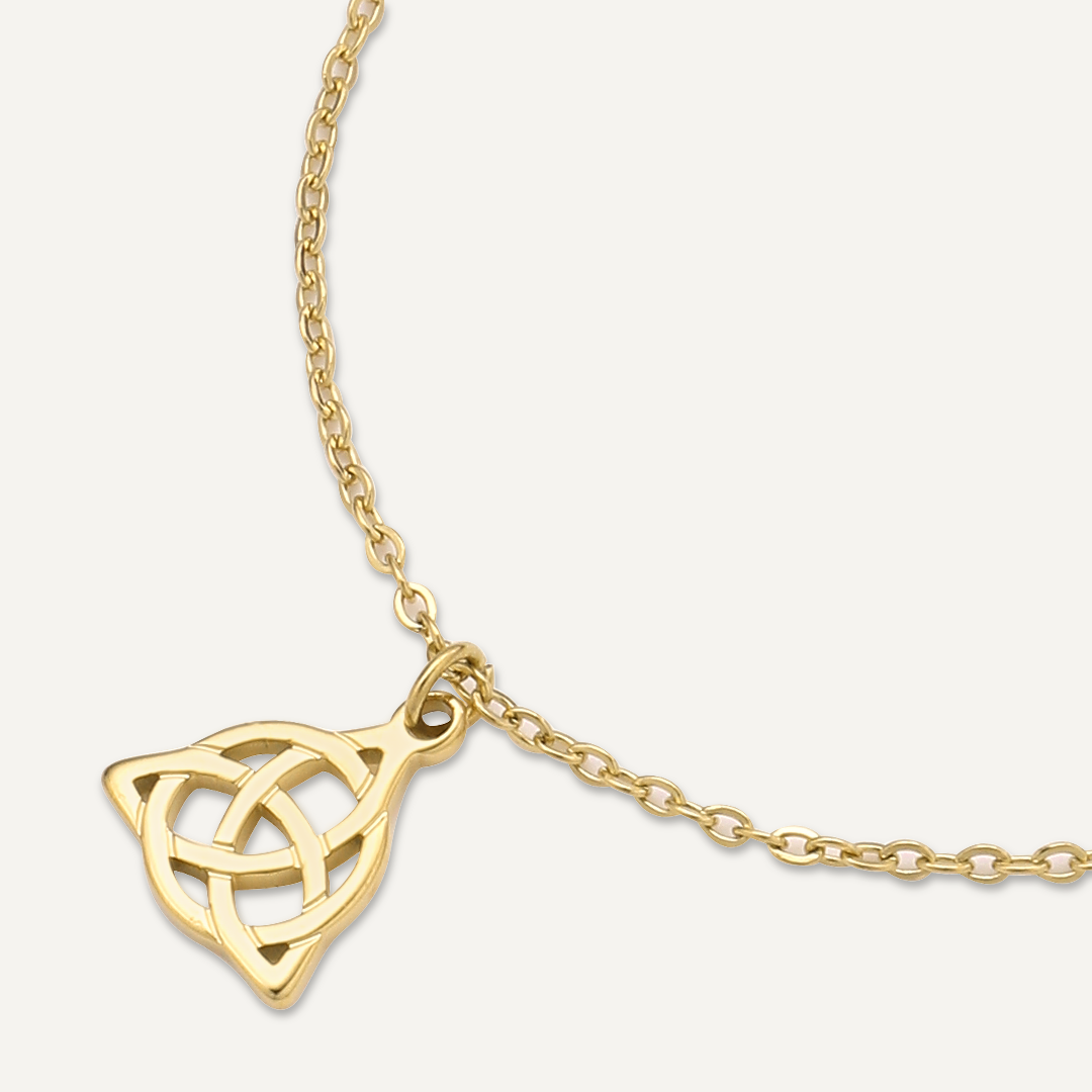 Memories: "TRINITY KNOT" | Knot Bracelet | 18K Gold-Plated