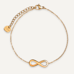 Keira Gold Infinity Bracelet - D&X Retail