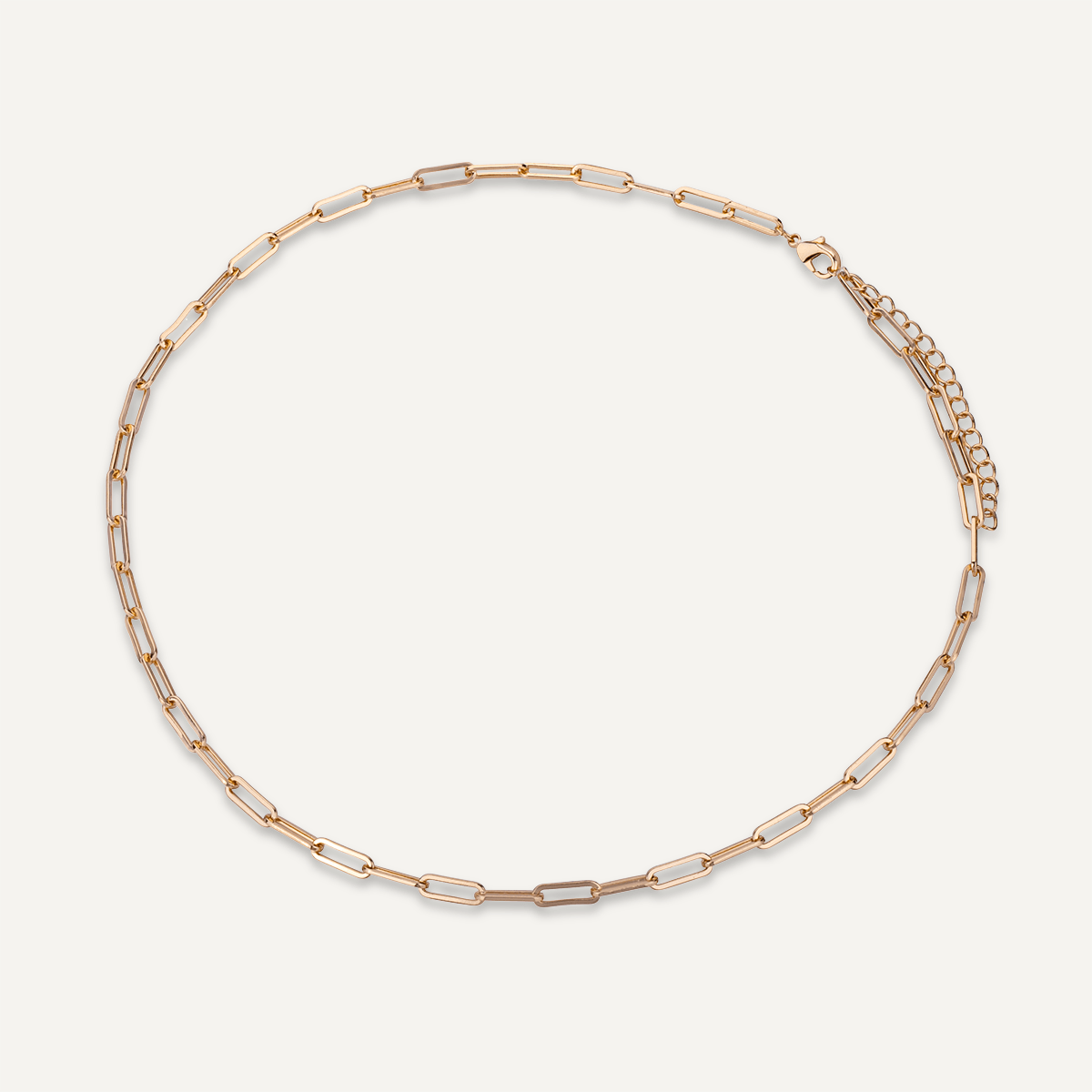 Alesha Short Link Necklace In Gold - D&X Retail