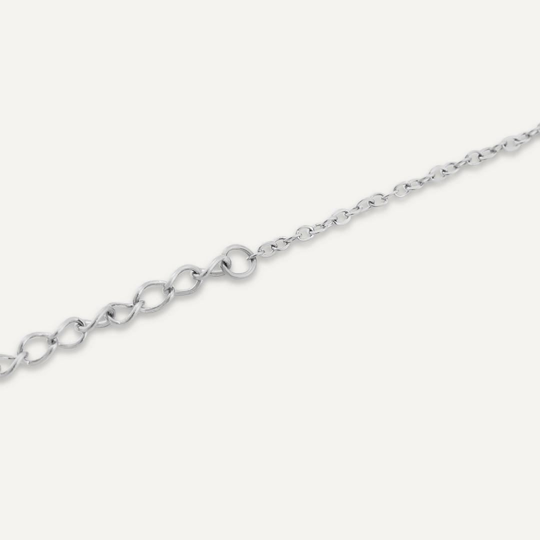 Multi Star Clasp Bracelet In Silver-Tone