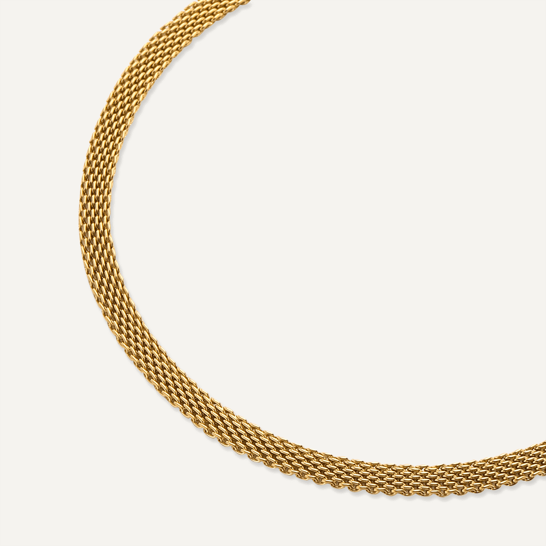 Vibes | Modern Loop Clasp Bracelet | 18K Gold-Plated