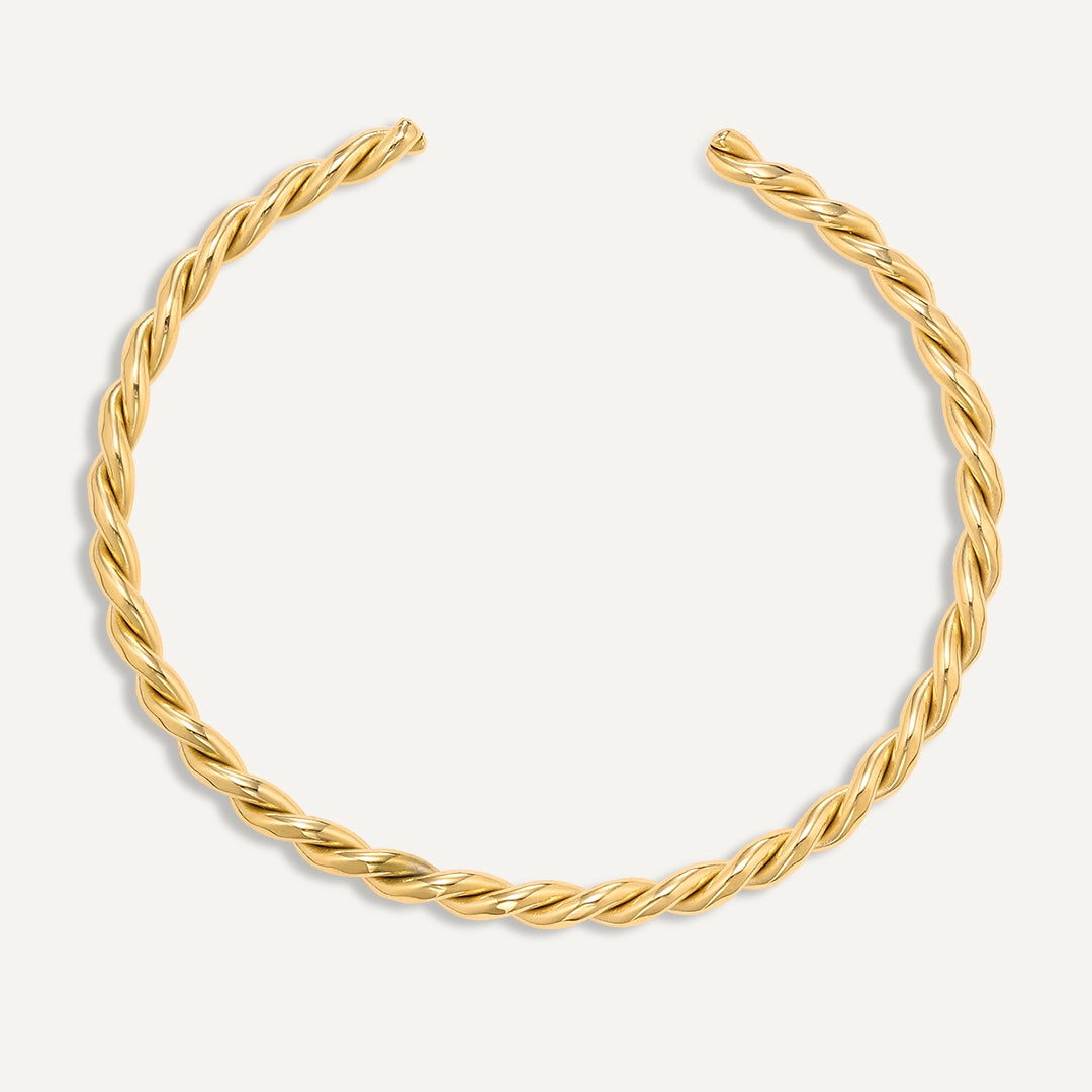 Vibes | Twirl Luxe Bracelet | 18K Gold-Plated