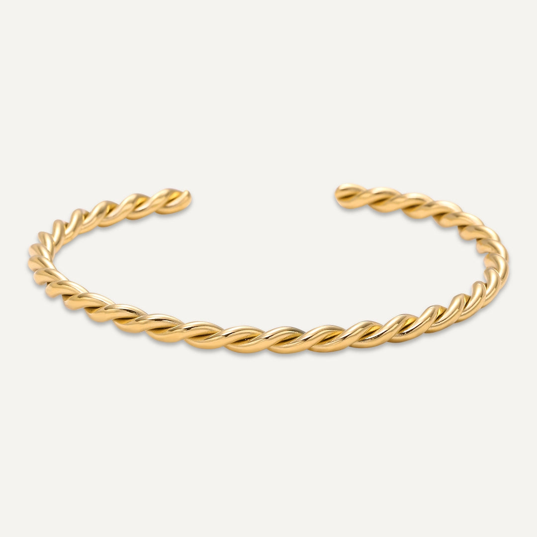 Vibes | Twirl Luxe Bracelet | 18K Gold-Plated