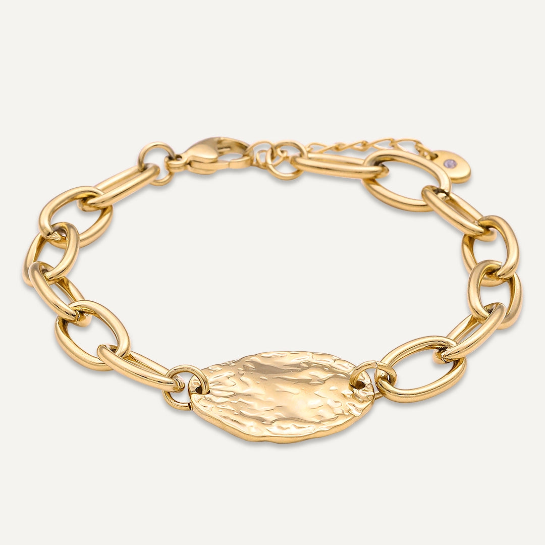 Vibes | Molten Aura Bracelet | 18K Gold-Plated