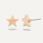 Keira Gold Star Stud Earrings - D&X Retail