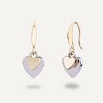 Keira Gold Mixed Heart Duo Earrings - D&X Retail