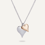 Sweetheart 2 Hearts Pendant Necklace - D&X Retail