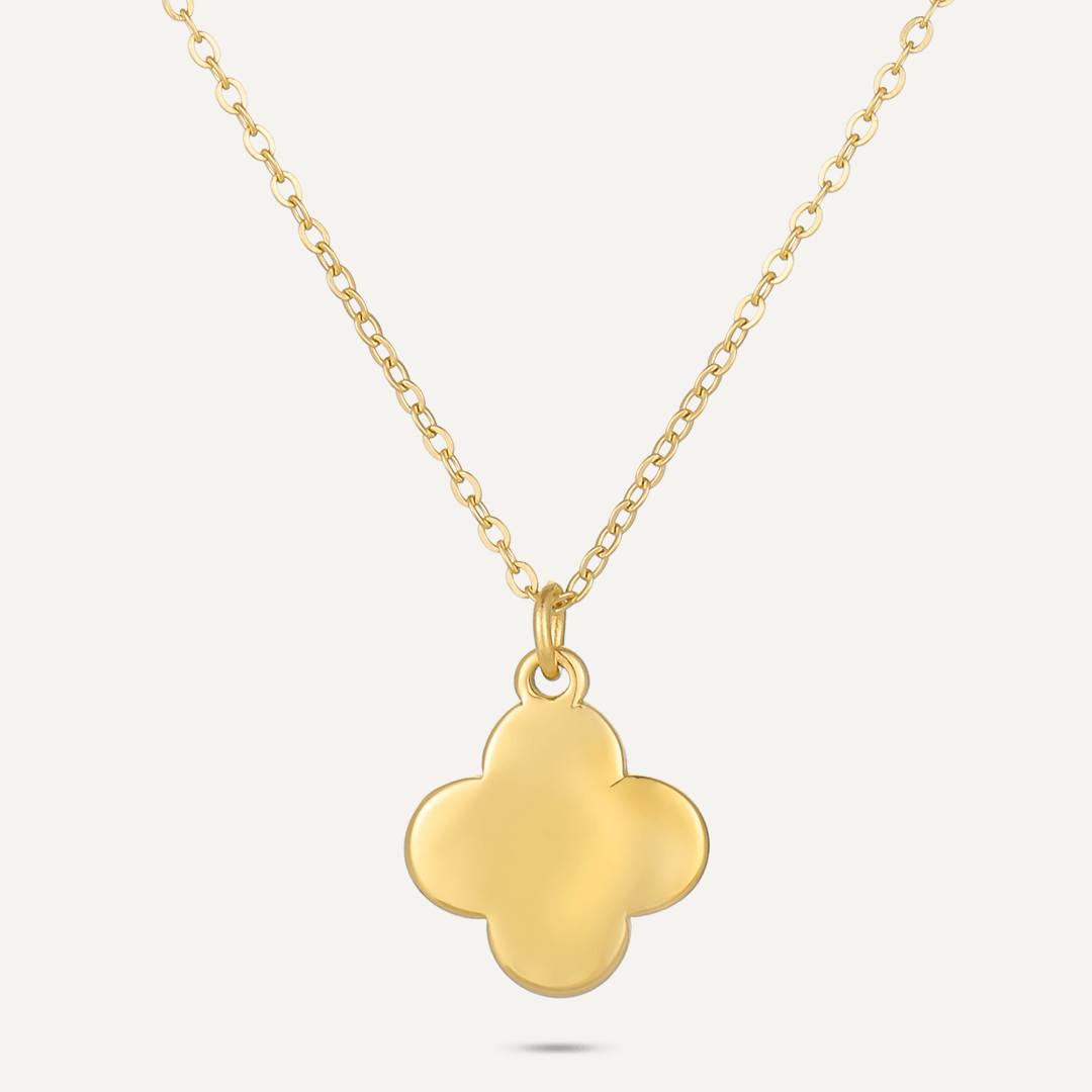 Contemporary Charm Necklace In Gold-Tone