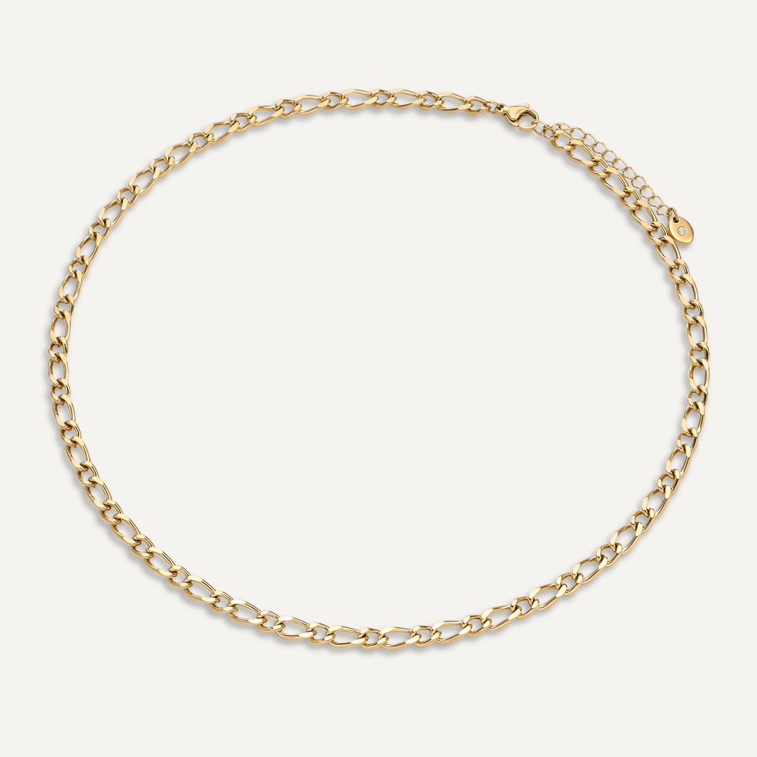 Vibes | Classic Curb Chain Necklace | 18K Gold-Plated