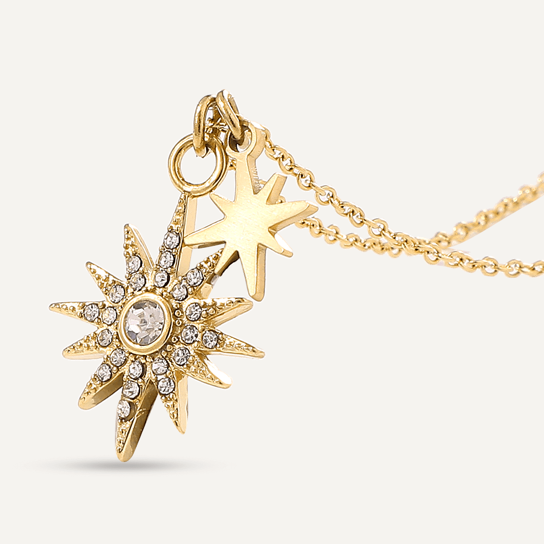 Vibes | Starlit Dream Necklace | 18K Gold-Plated