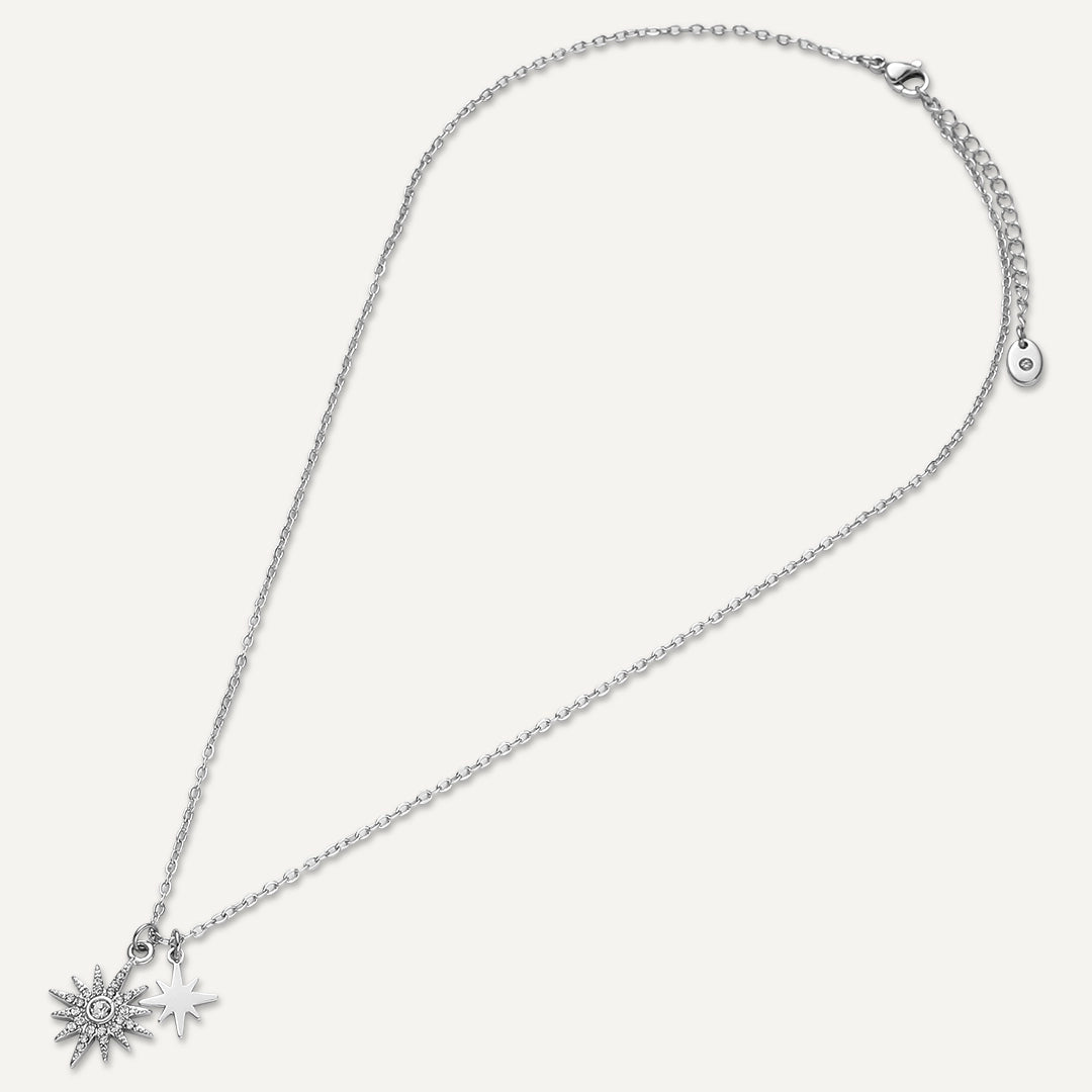 Vibes | Starlit Dream Necklace | White Gold-Plated