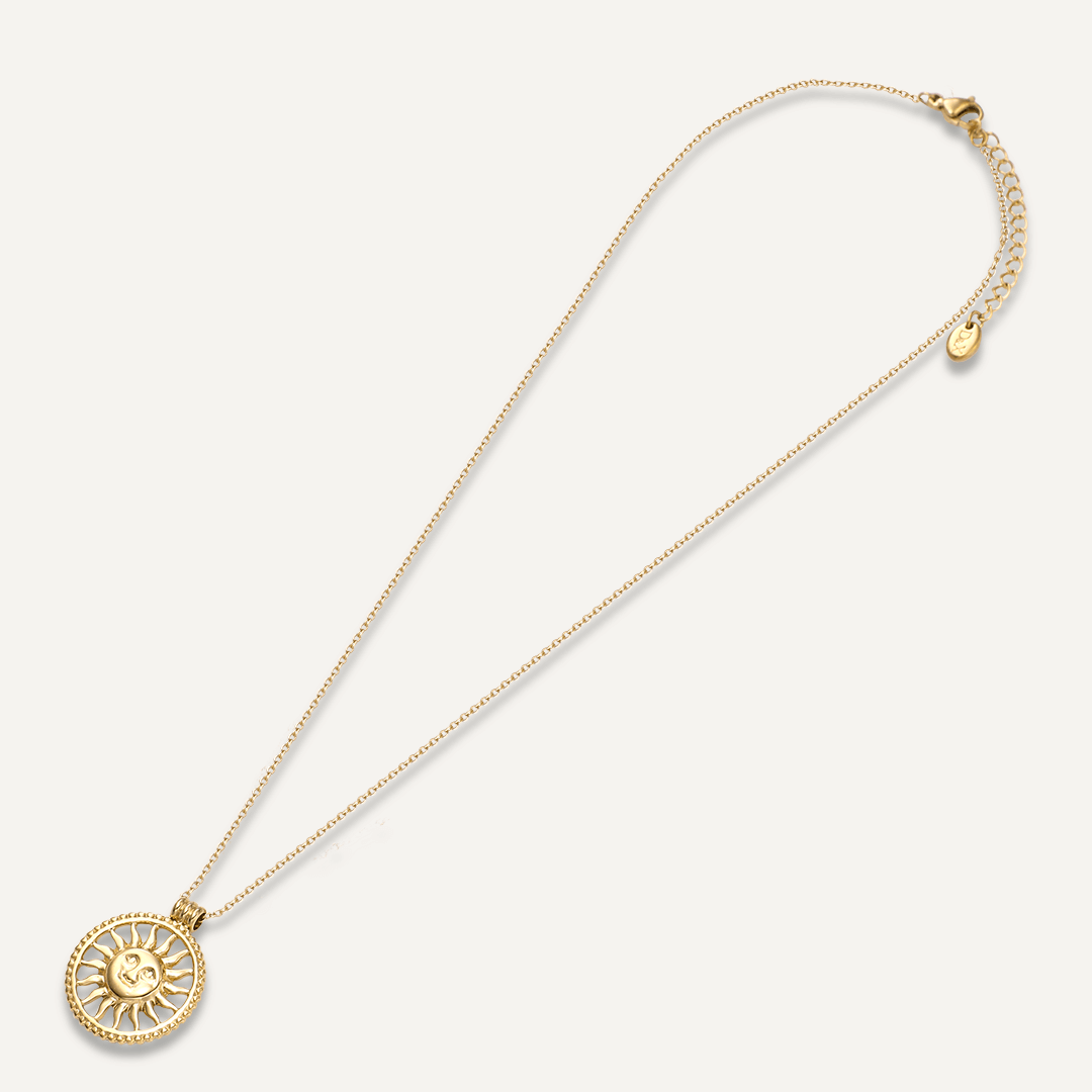 Vibes | Radiant Sol Necklace | 18K Gold-Plated