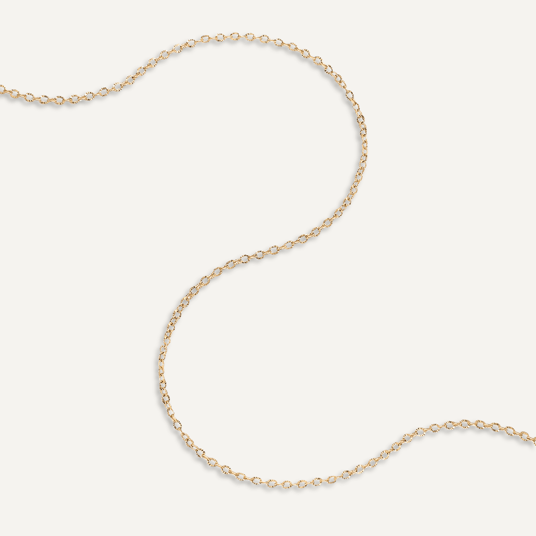 Vibes | Classic Fine Chain Necklace | 18K Gold-Plated