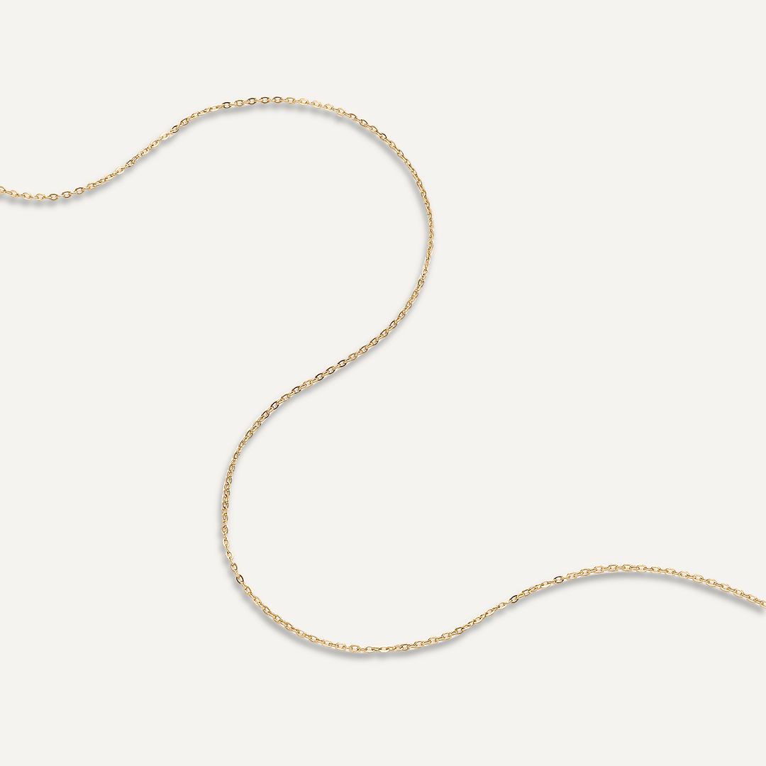 Vibes | Classic Thin Chain Necklace | 18K Gold-Plated