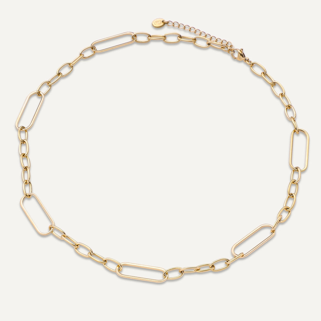 Vibes | Rebel Links Necklace | 18K Gold-Plated