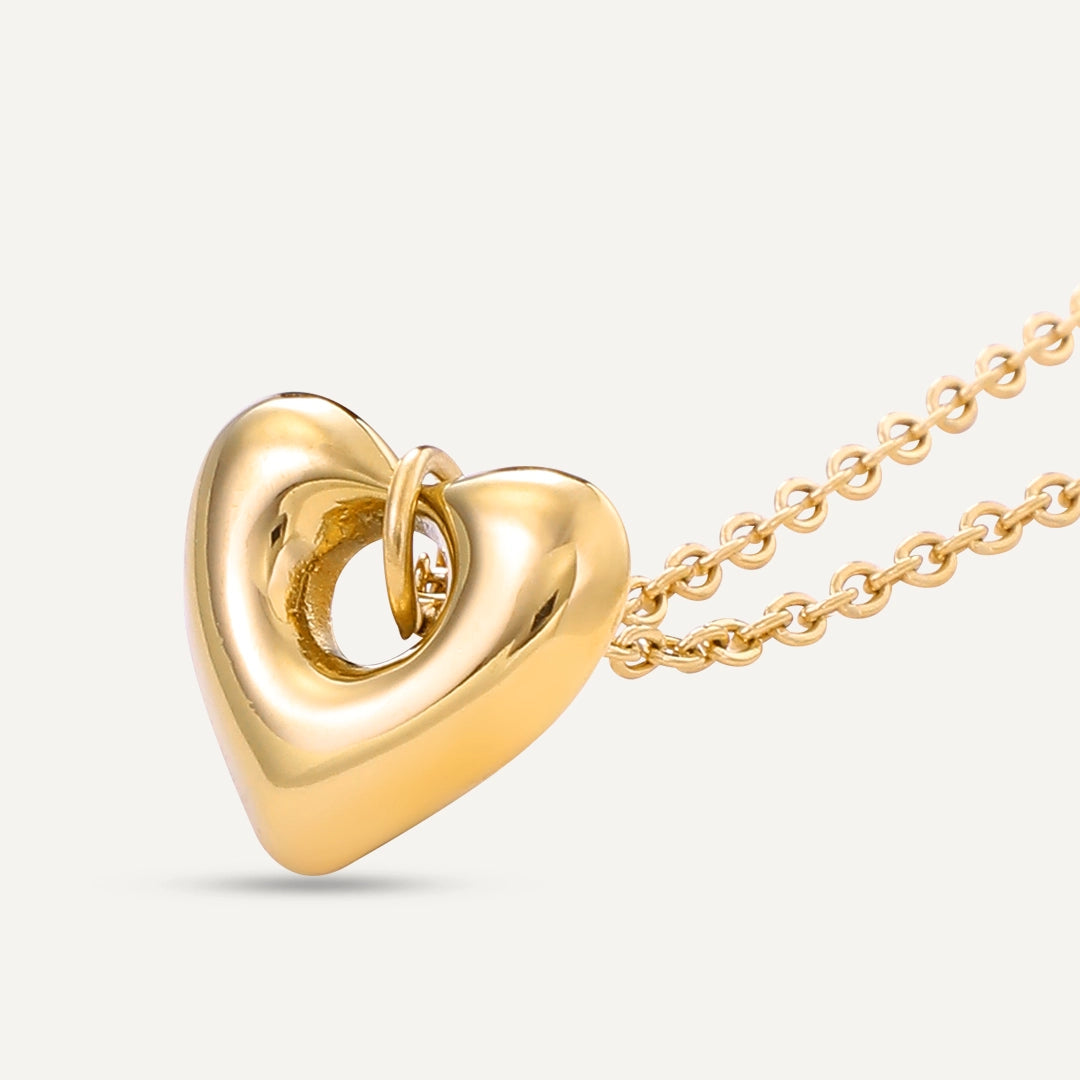 Vibes | Heartbeat Necklace | 18K Gold-Plated