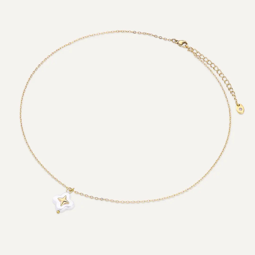 Vibes | Star Charm Chain Necklace | 18K Gold-Plated