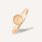 Moonstone Gem Stone Gold Ring - D&X Retail