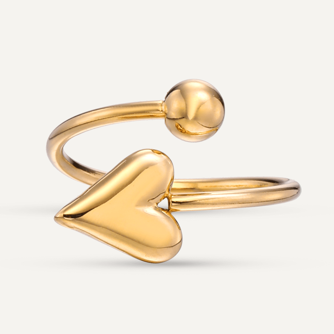 Vibes | Cupid's Arrow Open Ring | 18K Gold-Plated