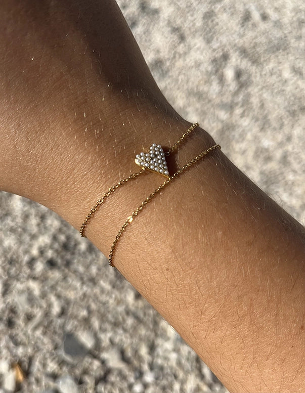 Vibes | Delicate Whisper Clasp Bracelet | 18K Gold-Plated