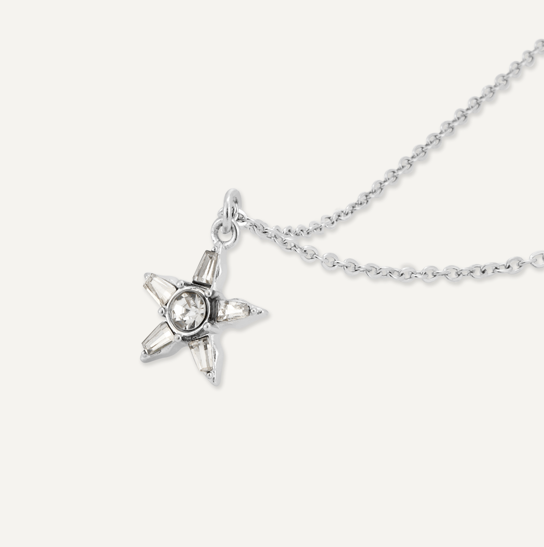 Memories: "YOU'RE SPECIAL" | Star Necklace | White Gold-Plated