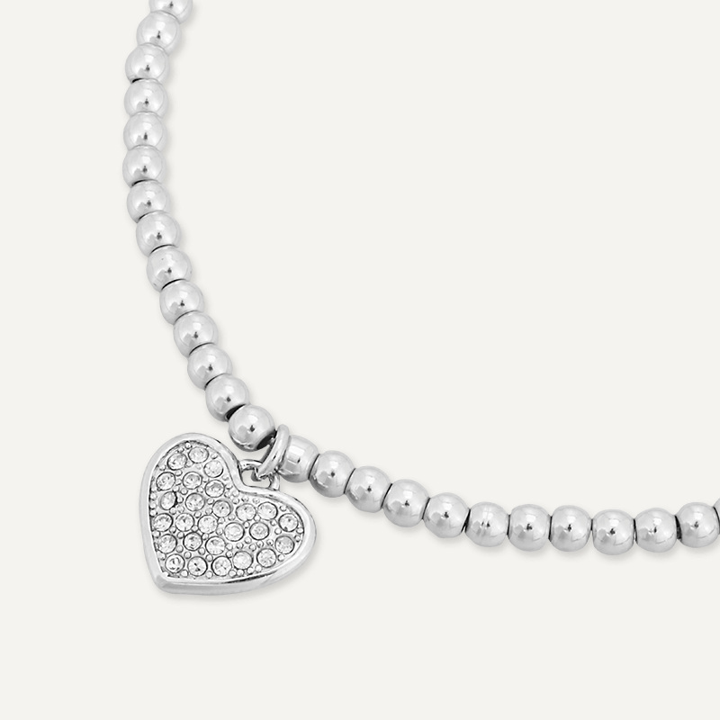 Memories: "YOU'RE SPECIAL" | Heart Bracelet | White Gold-Plated