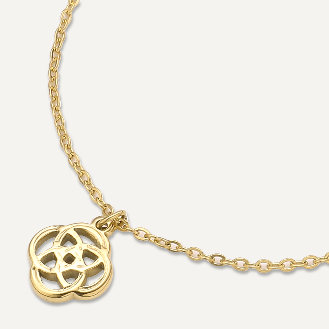 Memories: "CELTIC ETERNITY KNOT" | Knot Bracelet | 18K Gold-Plated