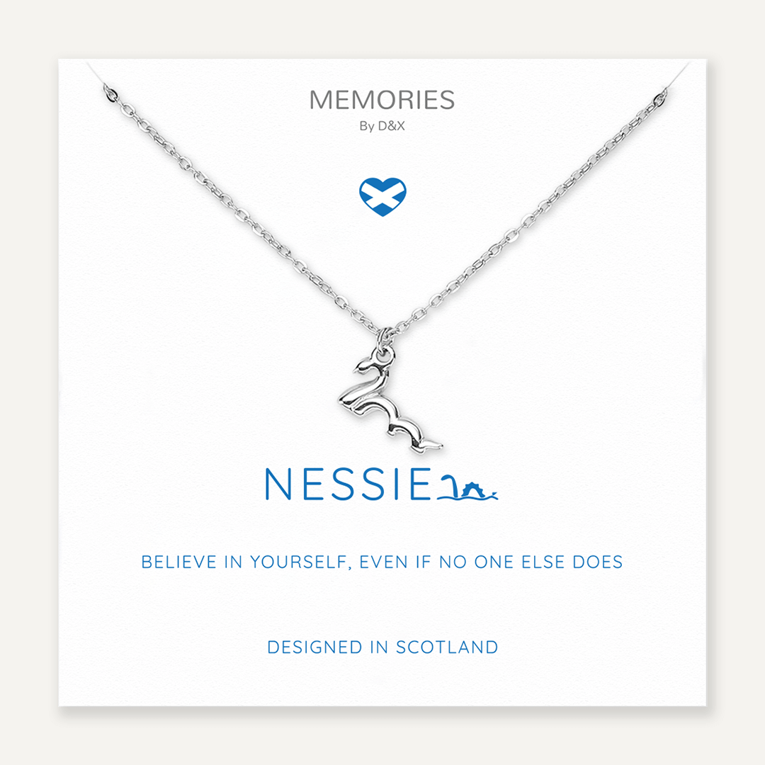 Memories: "NESSIE" | Loch Ness Bracelet | White Gold-Plated