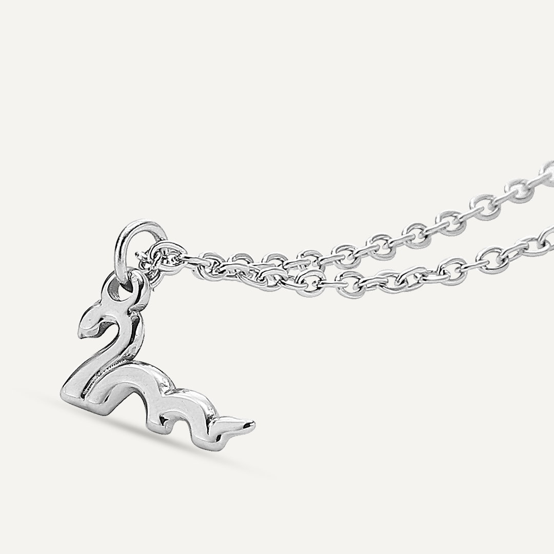 Memories: "NESSIE" | Loch Ness Bracelet | White Gold-Plated