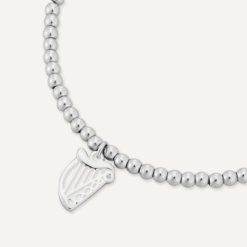Memories: "OIRISH 'ARP" | Arp Bracelet | White Gold-Plated