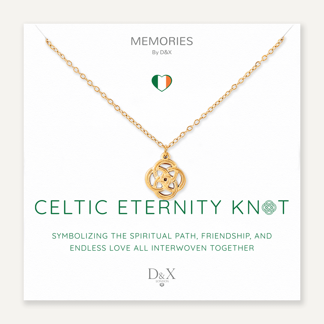 Memories: "CELTIC KNOT" | Knot Necklace | 18K Gold-Plated