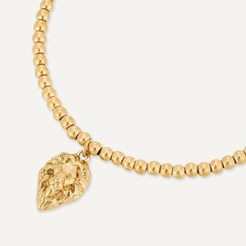 Memories: "ROAR" | Lion Bracelet | 18K Gold-Plated