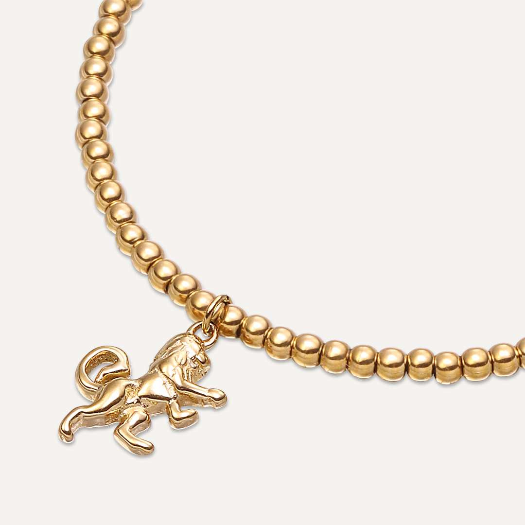 Memories: "ROAR" | Lion Bracelet | 18K Gold-Plated