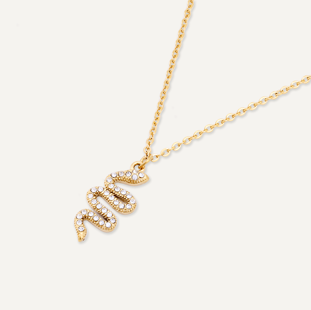 Memories: "SNAKE IT LIKE…" | Snake Necklace | 18K Gold-Plated