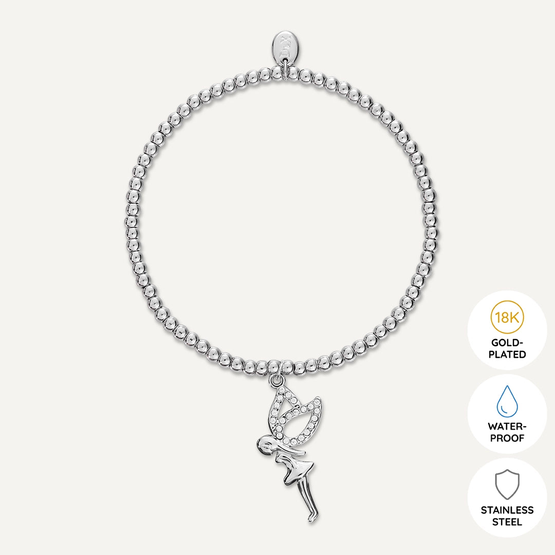 Memories: "FAIRY DUST" | Fairy Bracelet | White Gold-Plated