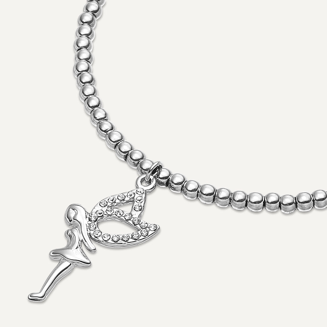 Memories: "FAIRY DUST" | Fairy Bracelet | White Gold-Plated