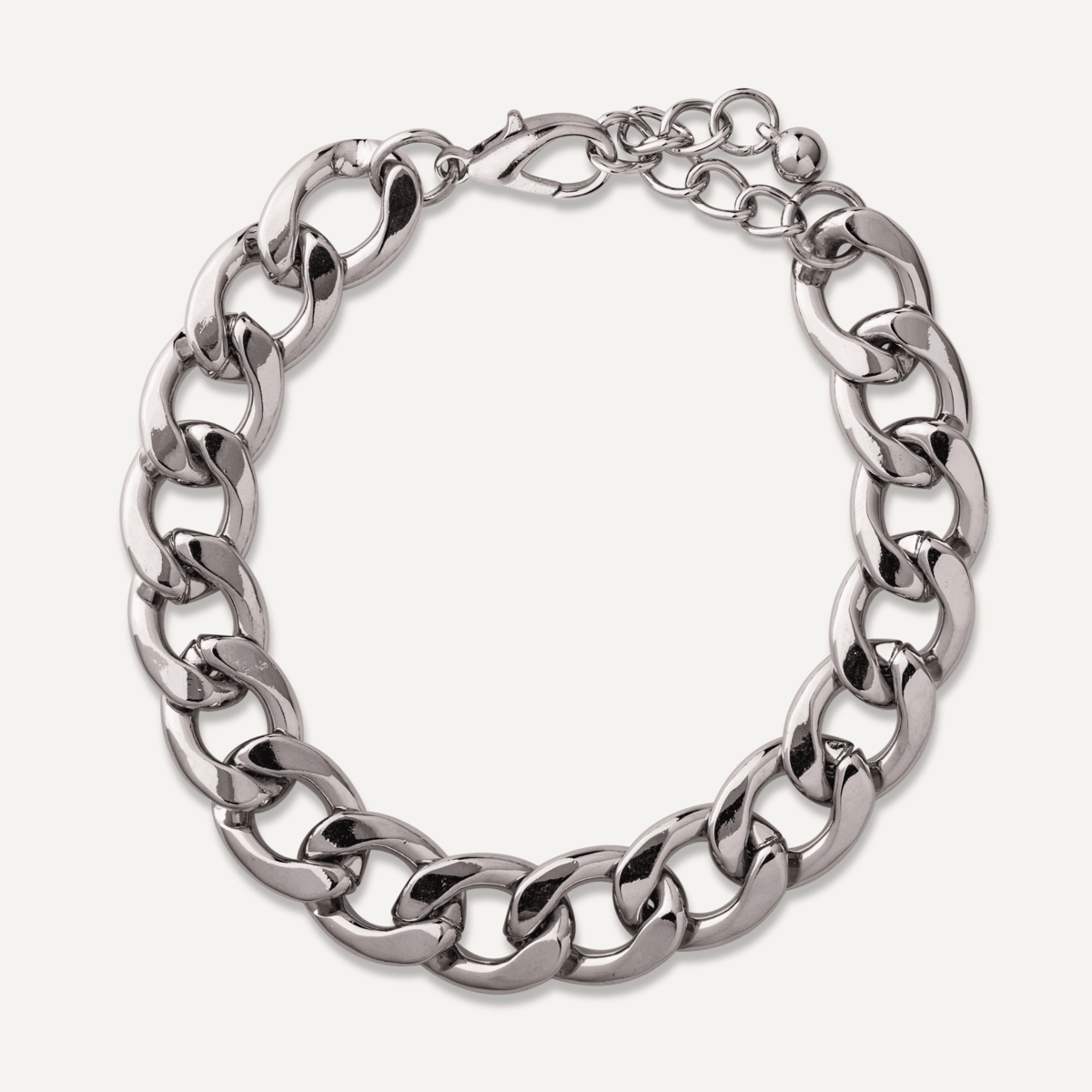 Silver Alesha Clasp Bracelet - D&X Retail