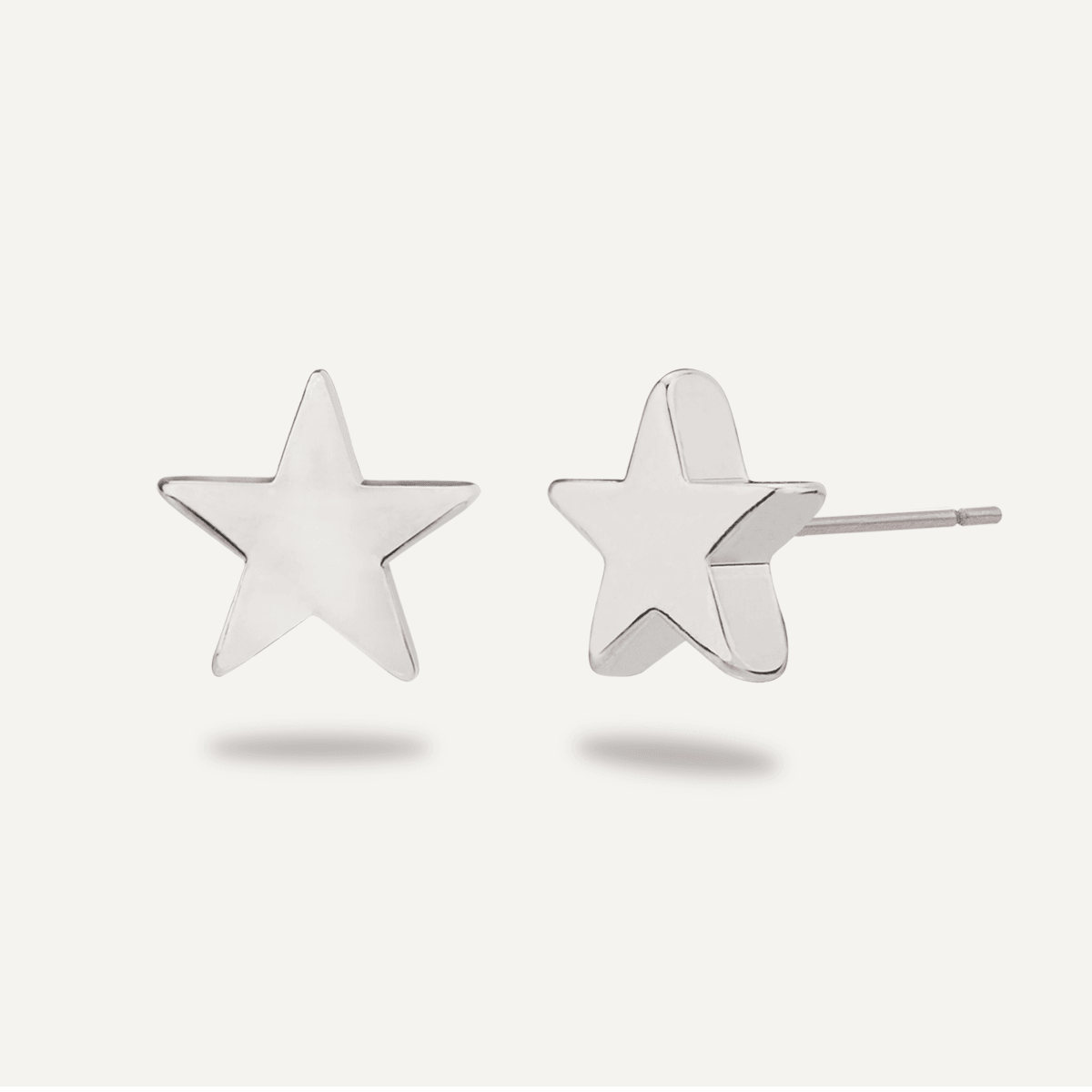 Keira Silver Star Stud Earrings - D&X Retail