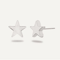 Keira Silver Star Stud Earrings - D&X Retail