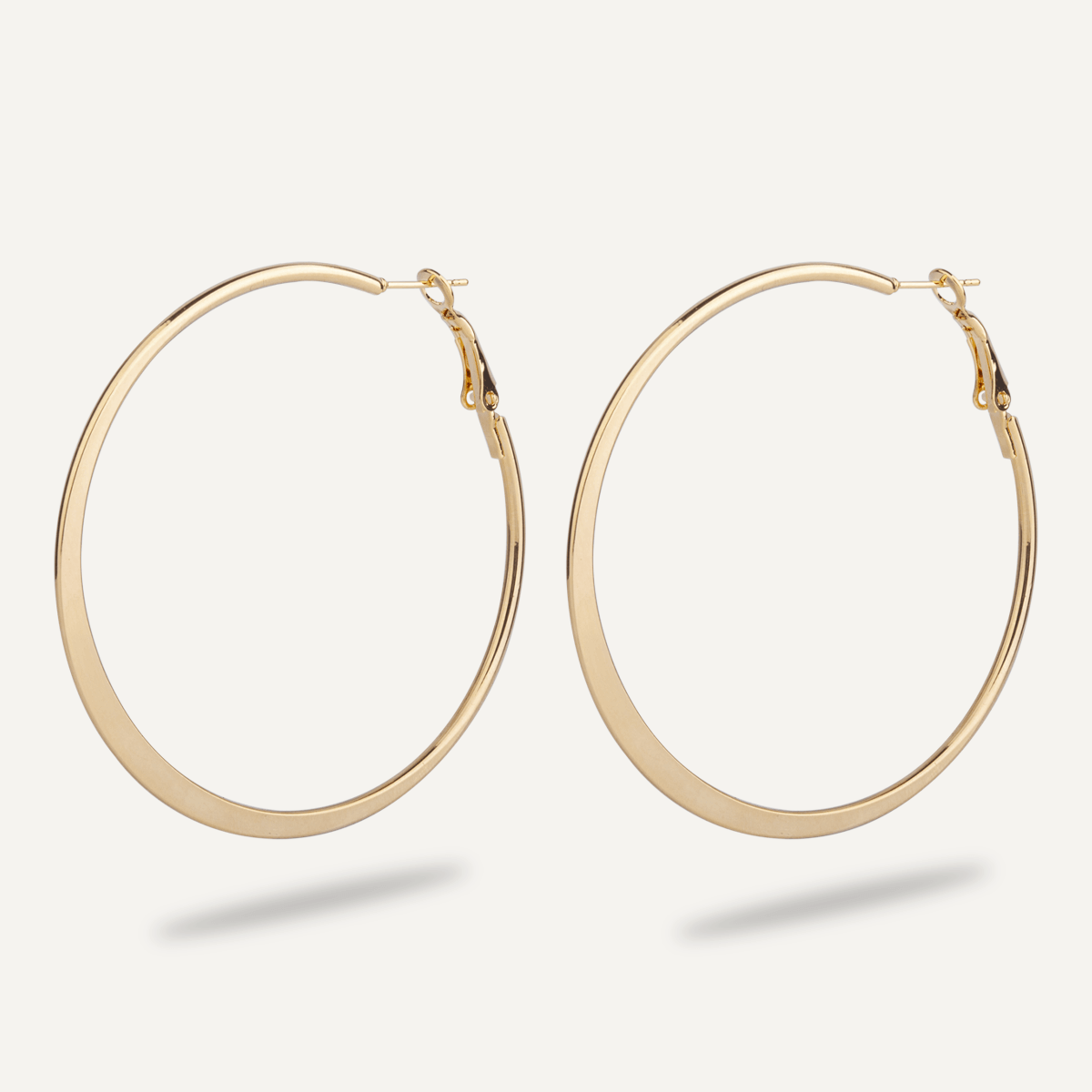 Alesha Gold Hoop Earrings - D&X Retail
