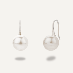 Classic Mother Of Pearl Hook Earrings - D&X Retail