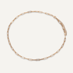 Alesha Short Link Necklace In Gold - D&X Retail