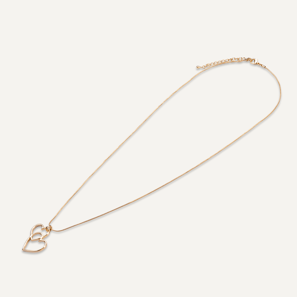 Sweetheart Mid-Length Necklace In Gold - D&X Retail